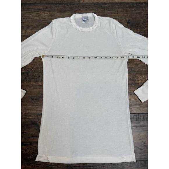 Vintage Patagonia Capilene White Label Base Layer Shirt Pants White Sz Medium - Picture 6 of 9